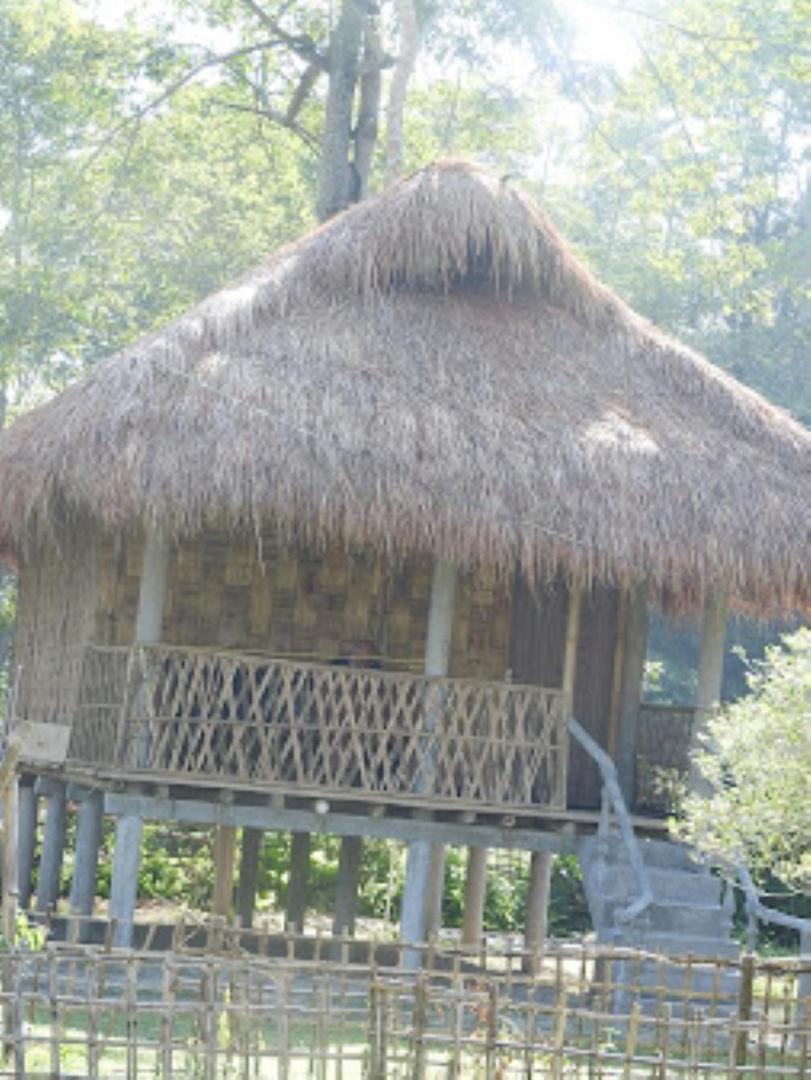 Ayang Okum River Bank Bamboo Cottage Kaibortta Gaon Nagargaon Экстерьер фото